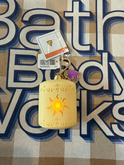Bath and Body Works Rapunzel Light-up Lantern Pocket * Bac Holder Keychain New
