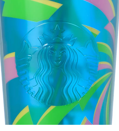 Disney Parks WDW Eats Lollipop Starbucks Tumbler with Straw New With Tag
