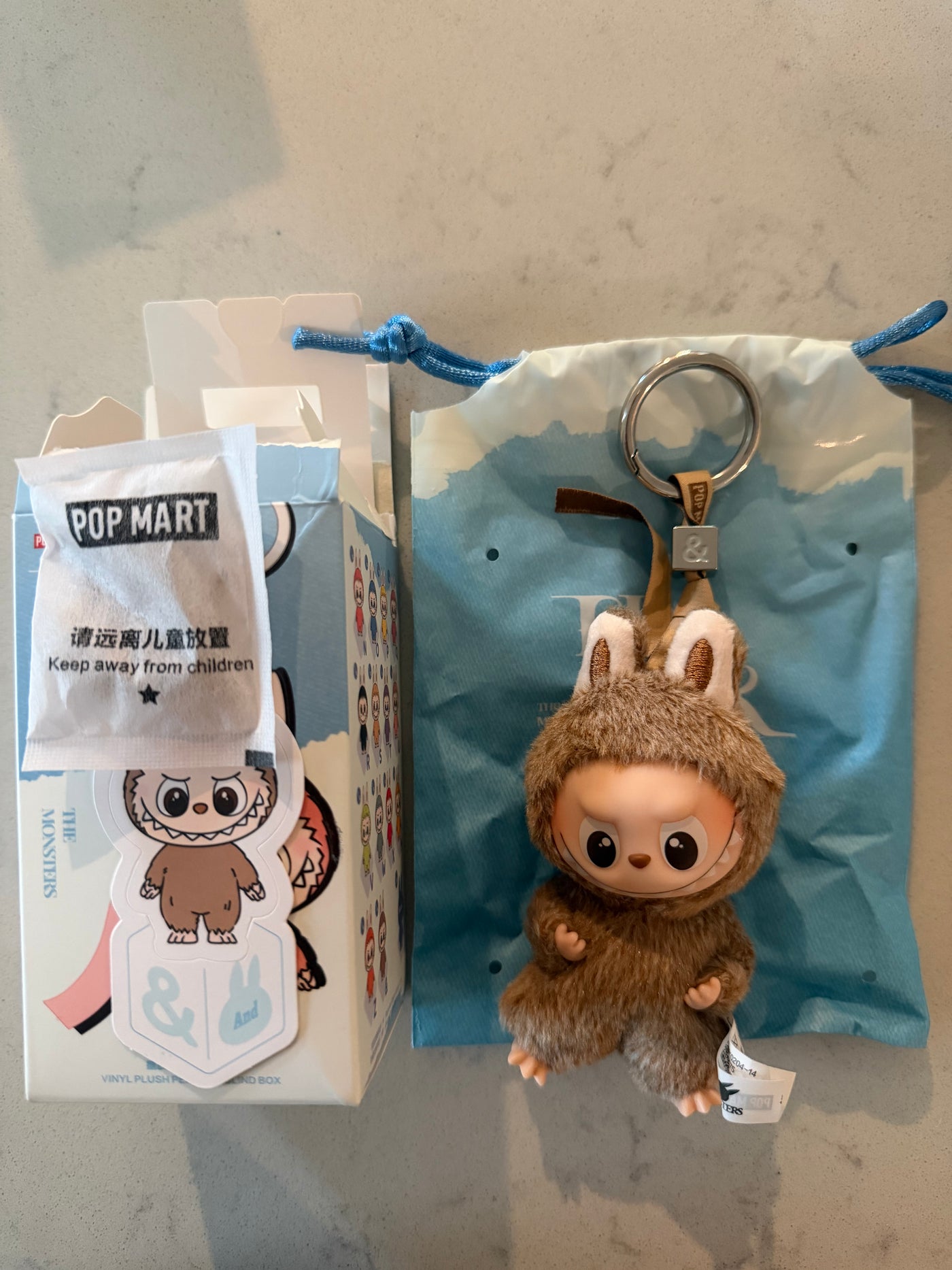 Pop Mart Labubu The Monsters Pin for Love Letter & Plush Keychain USA New