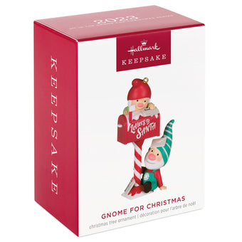 Hallmark 2023 Keepsake Gnome for Christmas Ornament New with Box