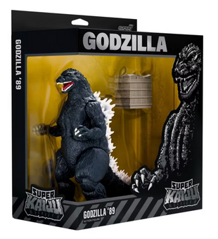 Super7 Toho Deluxe Super Kaiju Godzilla '89 Action Figure Toy New with Tag