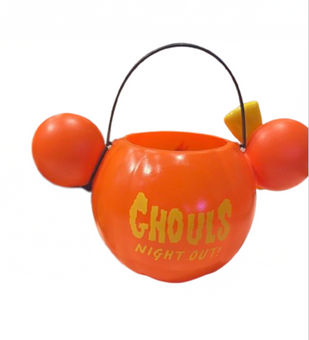 Disney Parks 2023 Halloween Minnie Gummi Candy Corn with Pumpkin Bowl New w Tag