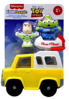 Little People Disney Toy Story Pizza Planet Truck Figure Set Buzz Alien New Box
