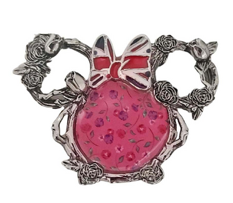 Disney Parks Epcot UK Union Jack Minnie Mouse Roses Magnet New with Tag