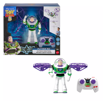 Buzz Lightyear Flying RC Hi Tech Edition Action Figure Toy Story 5 New with Box