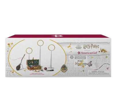American Girl Harry Potter Quidditch with Trunk Gear and House for 18inch Doll