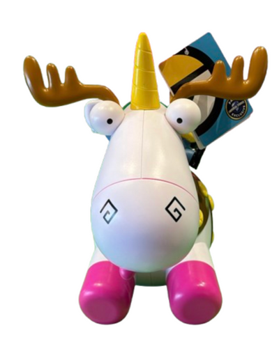 Universal Studios Christmas Minions Despicable Me Unicorn Popcorn Bucket New