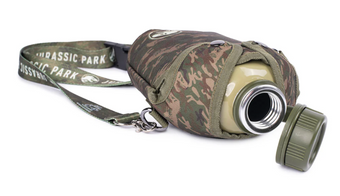 Universal Studios Jurassic Park Camo Canteen Bottle New With Tag