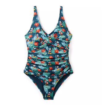 Disney Parks Mickey and Minnie Tropical Swimsuit Women 2X New with Tag