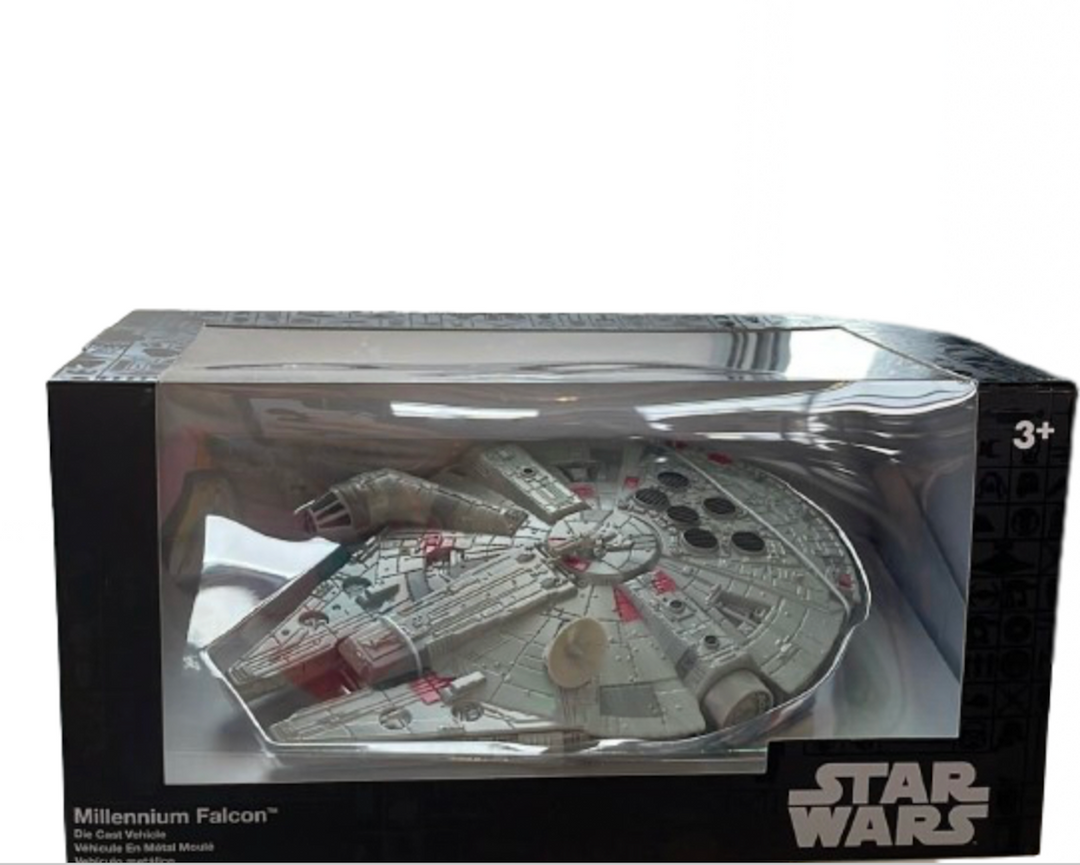 Disney Parks Star Wars Millennium Falcon Die Cast Vehicle New with