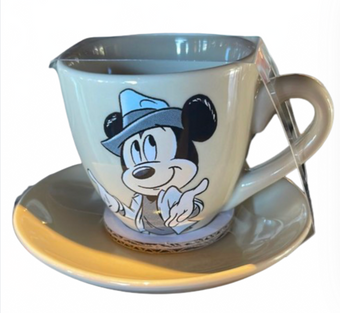 Disney Parks Epcot World Showcase Italy Topolino Espresso Cup Set New With Tag