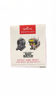 Hallmark 2024 Keepsake Mini Star Wars The Bad Batch Echo Tech Ornaments New Box