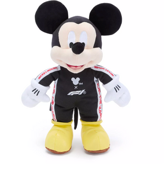 Disney Store 2026 x Formula 1 Motor Racing Mickey Velocity Plush New with Tag