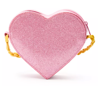 Disney Parks Disney Princess Heart-Shaped Crossbody Bag for Kids New With Tag