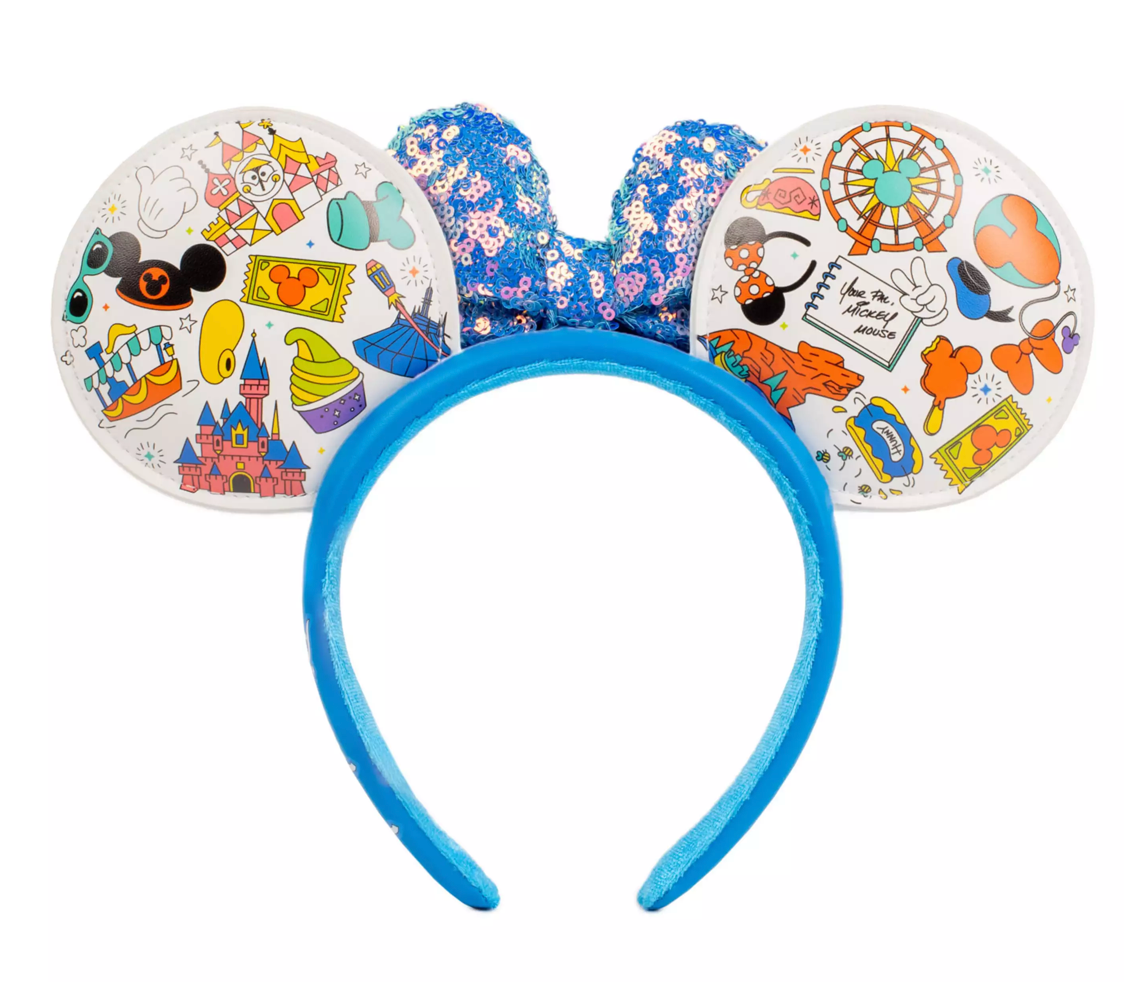 Disney Parks WDW Play in the Park Mickey Mouse Ears Headband New With Tag
