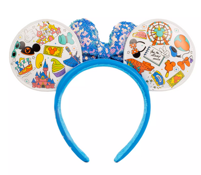 Disney Parks WDW Play in the Park Mickey Mouse Ears Headband New With Tag