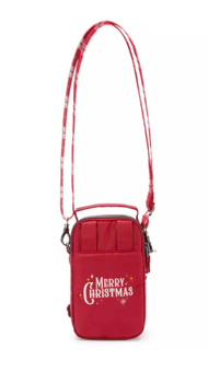 Disney Parks Mickey Mouse Holiday Convertible Crossbody Bag by Lug New With Tag