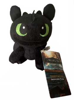Universal Studios How To Train Your Dragon Toothless Shoulder Plush New With Tag