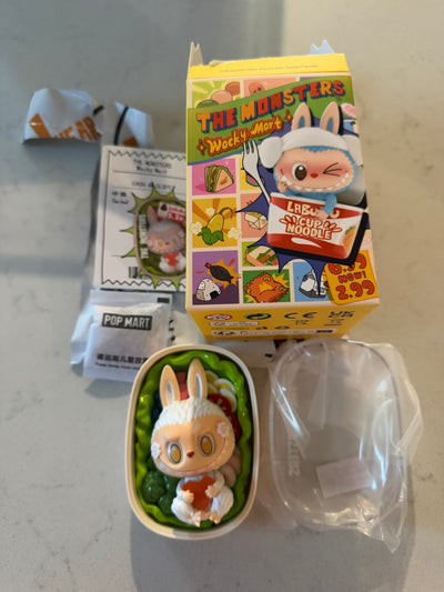 Pop Mart Labubu The Monsters Wacky Mart Salad Vinyl Figure USA Seller New