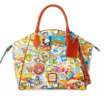 Disney Parks Donald Duck Dooney & Bourke Satchel Bag – 90th New With Tag