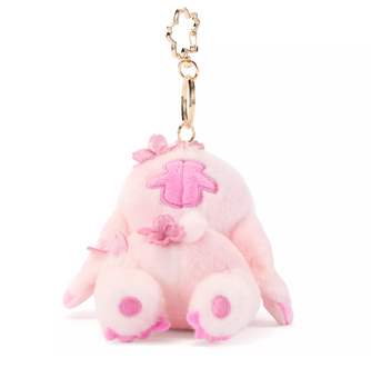Disney Store Japan Stitch Sakura Plush Keychain New with Tag