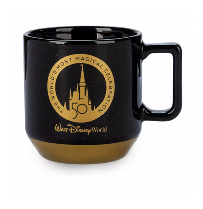 Disney WDW 50th Most Magical Celebration Logo Starbucks Coffee Mug New