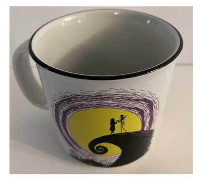 Disney Nightmare Before Christmas Jack Sally Coffee Mug New