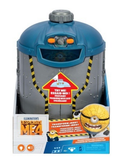 Universal Studios Despicable Me 4 Mega Minions Transformation Chamber New W Box