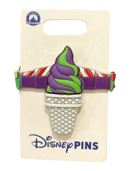 Disney Parks Ice Cream Cone Toy Story Buzz Lightyear Pin New With Tag