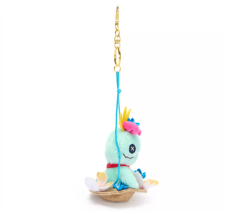 Disney Stitch Scrump Summertime Plush Keychain Bag Charm New with Tag