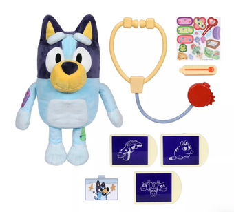 Bluey Interactive Get Well Plush Exclusive Toy New With Tag
