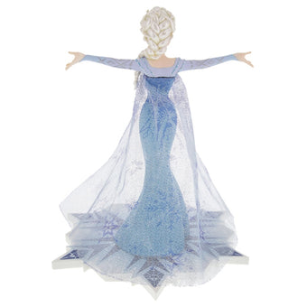 disney parks authentic frozen elsa glitter accents figurine new