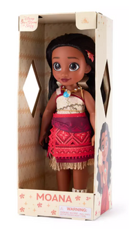 Disney Parks Once Upon a Story Princess Moana 16inc Doll New with Box