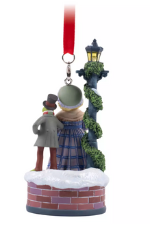 Disney Kermit and Miss Piggy Sketchbook Ornament The Muppet Christmas Carol New