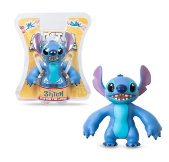 Disney Parks Lilo Stitch Stretch Armstrong Mini Stitch Fugure Toy New With Box