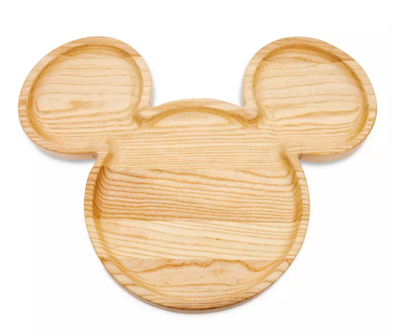 Disney Parks Mickey Mouse Icon Wooden Serving Board Home Collection New With Tag
