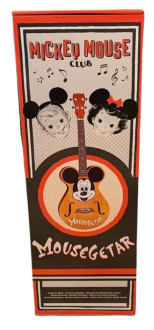 Disney Parks Mickey Mouse Club 70th Mousegetar Guitar Replica New With Box