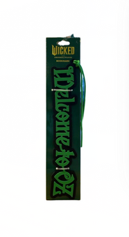 Universal Studios Wicked Movie Welcome to Oz Bookmark New with Card