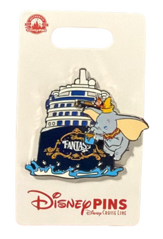 Disney Parks Cruise Line Dumbo FANTASY Ship Moving Official Trading Pin New