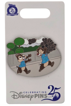 Disney Parks Chip 'N Dale Pin Trading Backs Dash Pin New With Card