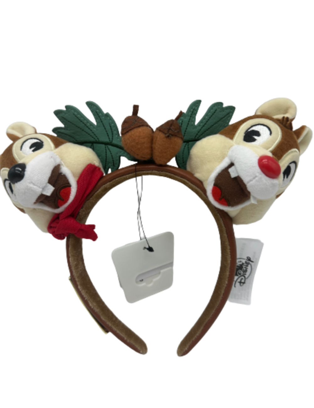 Disney Fort Wilderness Resort & Campground Chip n' Dale Ear Hat Headband New