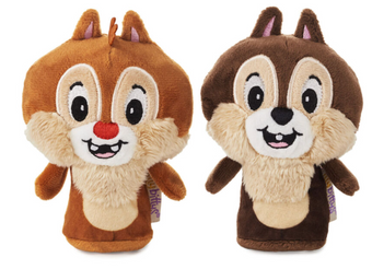 Hallmark itty bittys Disney Chip & Dale Plush, Set of 2 New with Tag
