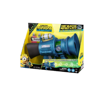 Minions & Monsters Fart Blaster Pro Shoots Stinky Fart Toy New With Box