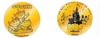 Disney All Star Movies Resort Toy Story Aliens 2024 Collectible Medallion New