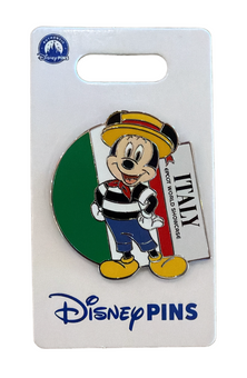 Disney Parks EPCOT World Showcase Italy Mickey Mouse Pin New with Tag
