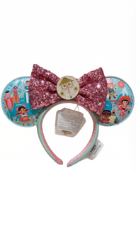 Disney Parks 2024 It's a Small Word Minnie Ears Headband New with Tag