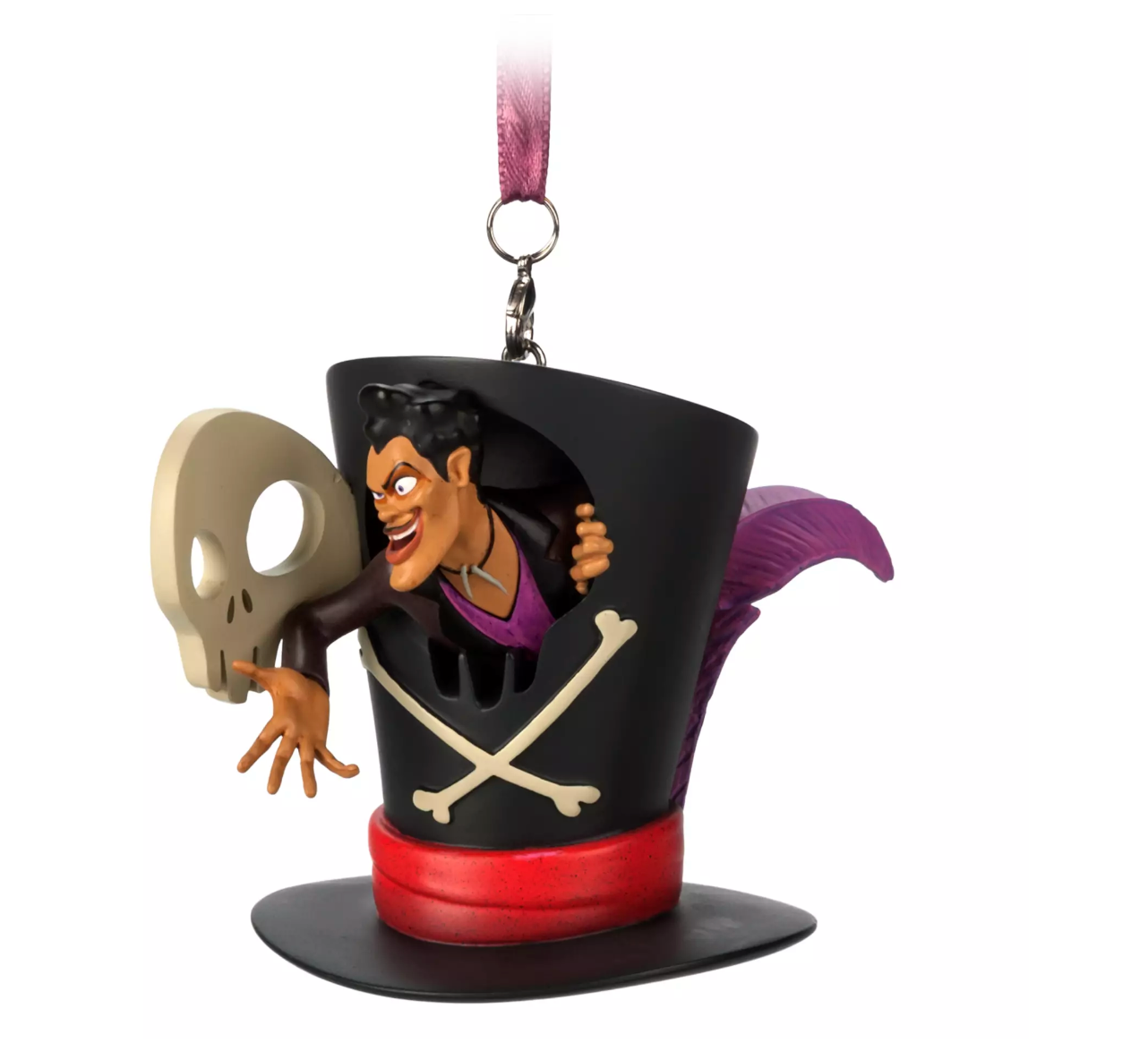 Disney The Princess and the Frog Dr. Facilier Sketchbook Christmas Ornament New