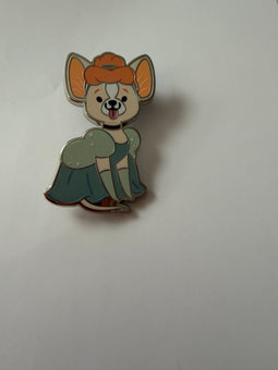 Disney Parks 2026 Cinderella Dog Cats and Dogs Halloween Costume Mystery Pin