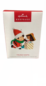 Hallmark 2024 Keepsake Young Santa Christmas Ornament New with Box