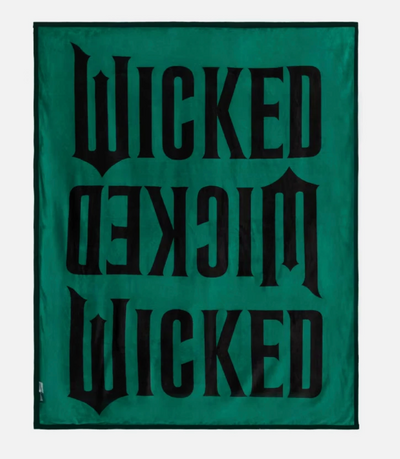 Universal Studios Wicked Fleece Blanket New With Tag